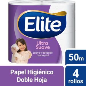 Elite Papel Higiénico Elite Doble Hoja Ultra 4 un 50 mt